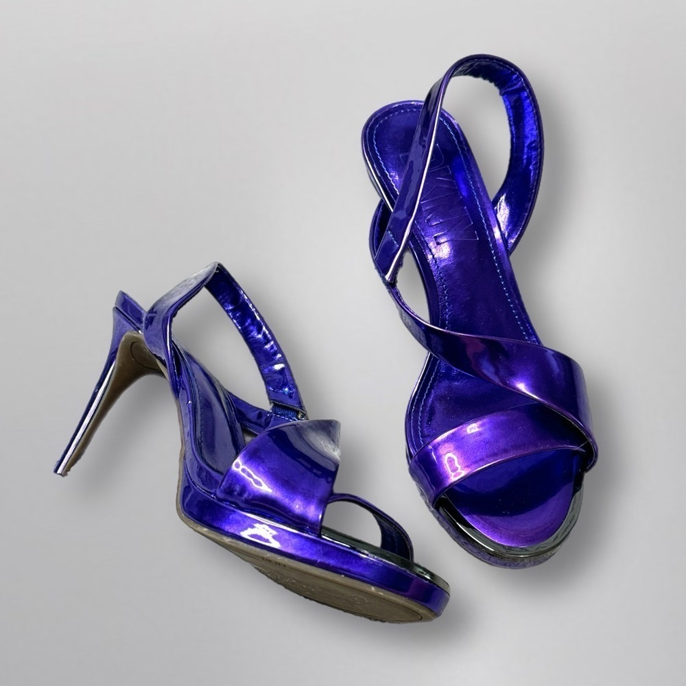 DKNY Diva Slingback Sandal in Purple Moon Size 6.5 - Picture 2 of 7